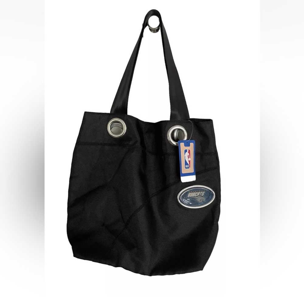 Charlotte Bobcats NBA Women’s Purse/Tote Bag By Little Earth New 13 X 16” Black